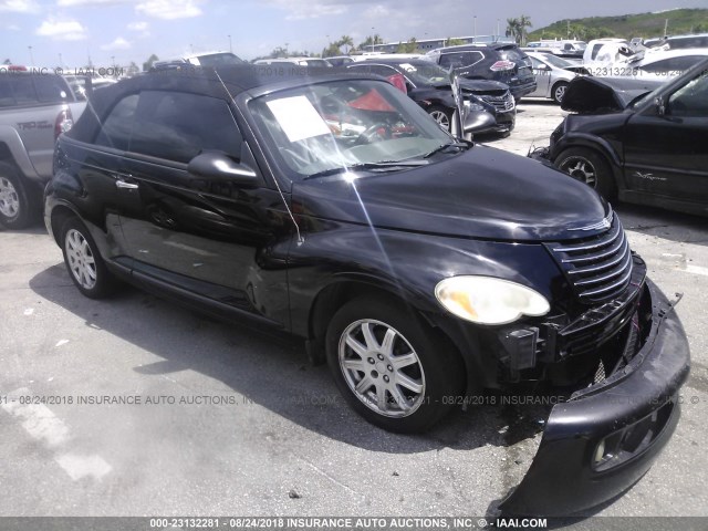 3C3JY45XX7T582913 - 2007 CHRYSLER PT CRUISER BLACK photo 1