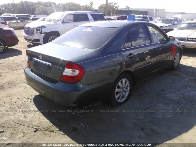 4T1BE30K13U669691 - 2003 TOYOTA CAMRY LE/XLE/SE 绿色 照片 4
