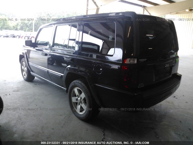 1J8HH48N46C367700 - 2006 JEEP COMMANDER 黑色 照片 3