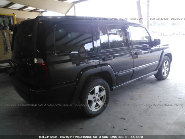 1J8HH48N46C367700 - 2006 JEEP COMMANDER 黑色 照片 4