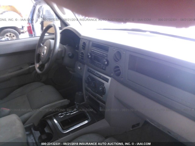 1J8HH48N46C367700 - 2006 JEEP COMMANDER 黑色 照片 5