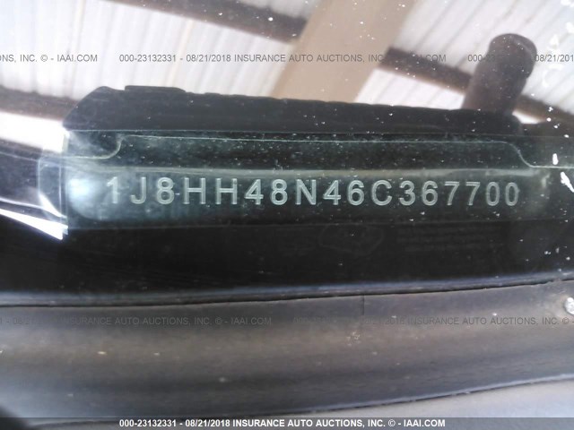 1J8HH48N46C367700 - 2006 JEEP COMMANDER 黑色 照片 9