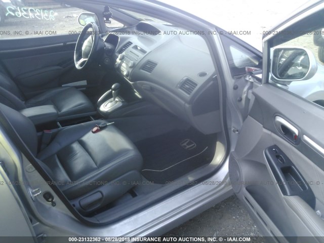 2HGFA1F90AH558464 - 2010 HONDA CIVIC EXL 银色 照片 5