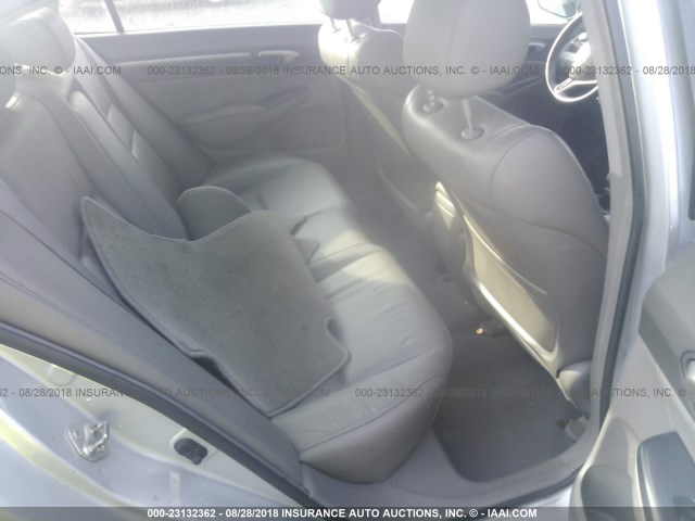 2HGFA1F90AH558464 - 2010 HONDA CIVIC EXL 银色 照片 8