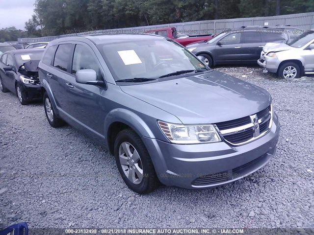 3D4GG57V69T576879 - 2009 DODGE JOURNEY SXT BLUE photo 1