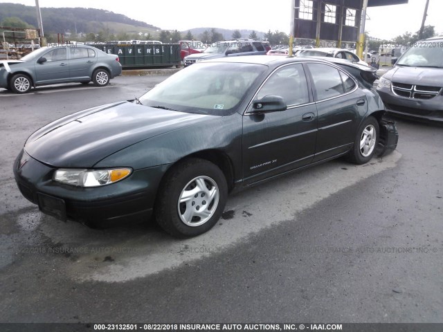 1G2WJ52J4YF184429 - 2000 PONTIAC GRAND PRIX SE GREEN photo 2