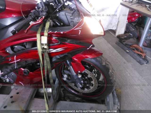 JYARJ16E7BA021269 - 2011 YAMAHA YZFR6 BURGUNDY photo 5