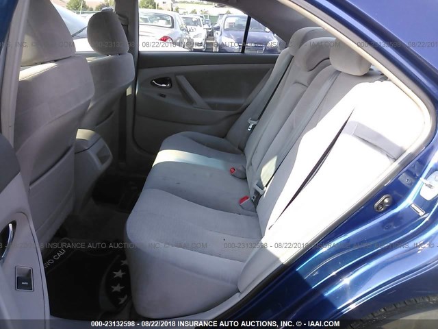 4T1BF3EK2AU544959 - 2010 TOYOTA CAMRY SE/LE/XLE 蓝色 照片 8