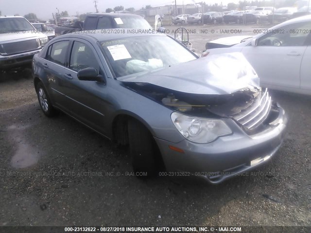 1C3CC4FB7AN169333 - 2010 CHRYSLER SEBRING TOURING BLUE photo 1