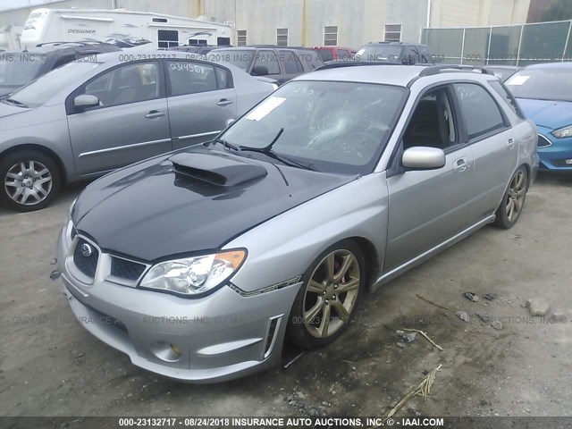 JF1GG74667G809351 - 2007 SUBARU IMPREZA WRX/LIMITED SILVER photo 2