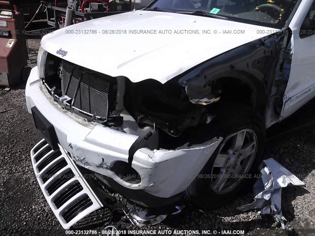 1J4GR48K75C605814 - 2005 JEEP GRAND CHEROKEE LAREDO/COLUMBIA/FREEDOM 白色 照片 6