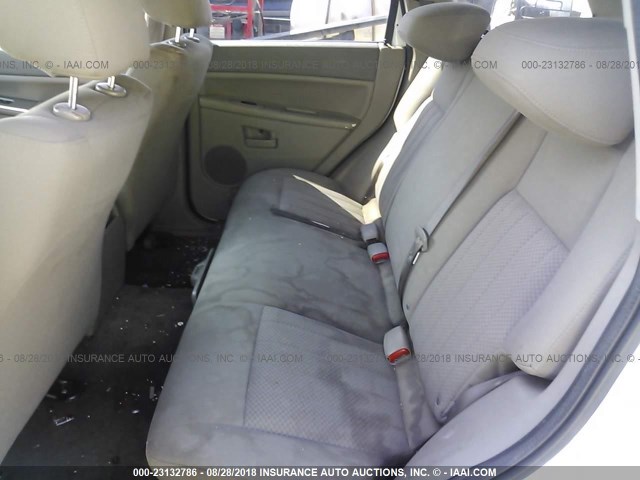 1J4GR48K75C605814 - 2005 JEEP GRAND CHEROKEE LAREDO/COLUMBIA/FREEDOM 白色 照片 8