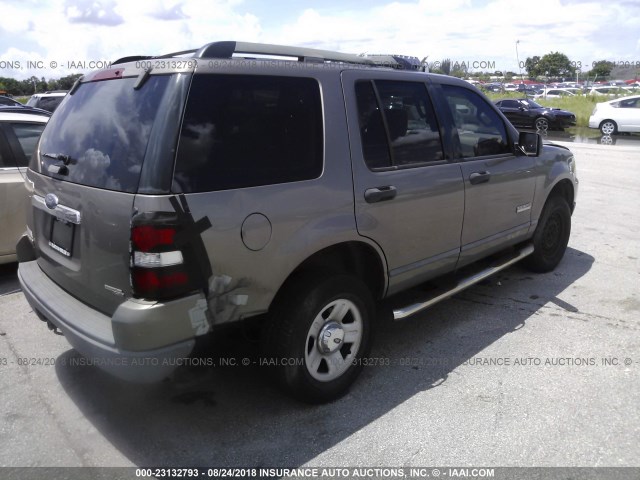 1FMEU62E56UA05665 - 2006 FORD EXPLORER XLS TAN photo 4