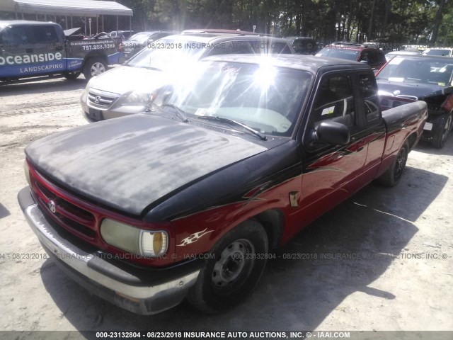 4F4CR16U0TTM22590 - 1996 MAZDA B3000 CAB PLUS RED photo 2