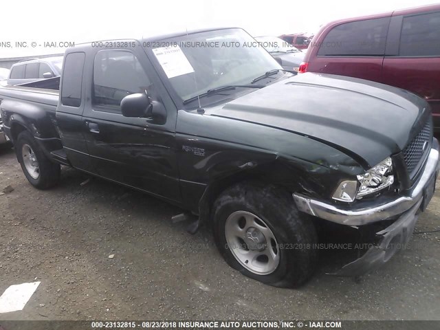 1FTZR15U71PA61806 - 2001 FORD RANGER SUPER CAB GREEN photo 6