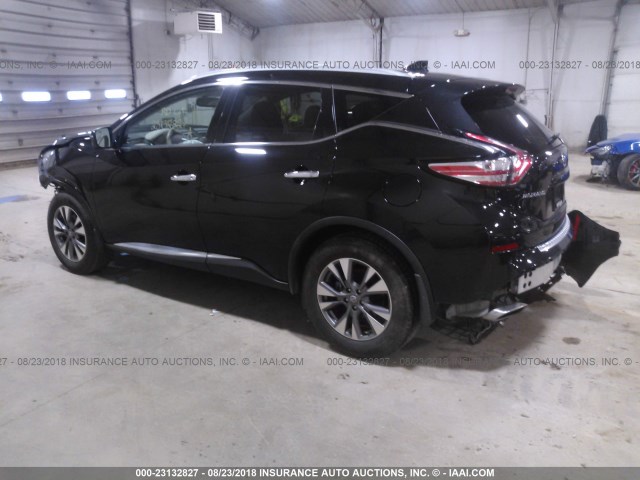 5N1AZ2MHXJN113718 - 2018 NISSAN MURANO S/SL/SV/PLATINUM BLACK photo 3