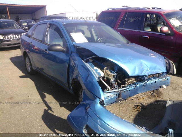 1FAHP34N07W295104 - 2007 FORD FOCUS ZX4/S/SE/SES 蓝色 照片 1