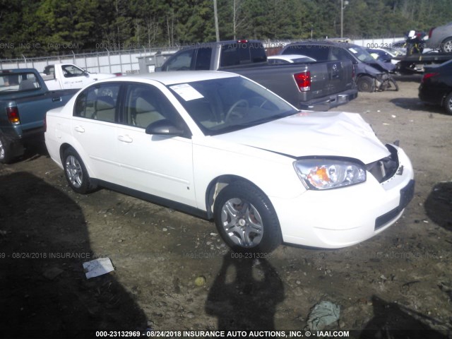 1G1ZS58F67F177742 - 2007 CHEVROLET MALIBU LS Ağ foto 1
