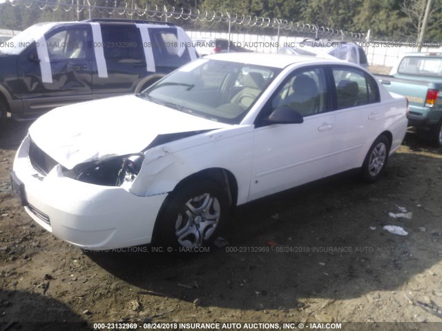 1G1ZS58F67F177742 - 2007 CHEVROLET MALIBU LS Ağ foto 2