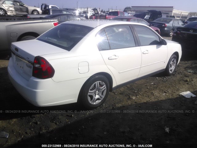 1G1ZS58F67F177742 - 2007 CHEVROLET MALIBU LS Ağ foto 4