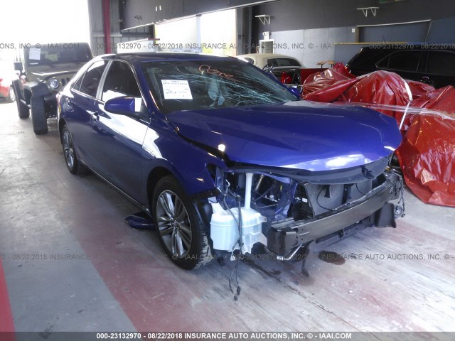 4T1BF1FK3GU573298 - 2016 TOYOTA CAMRY LE/XLE/SE/XSE 蓝色 照片 1