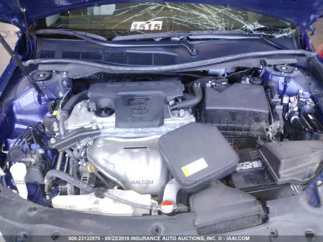 4T1BF1FK3GU573298 - 2016 TOYOTA CAMRY LE/XLE/SE/XSE 蓝色 照片 10