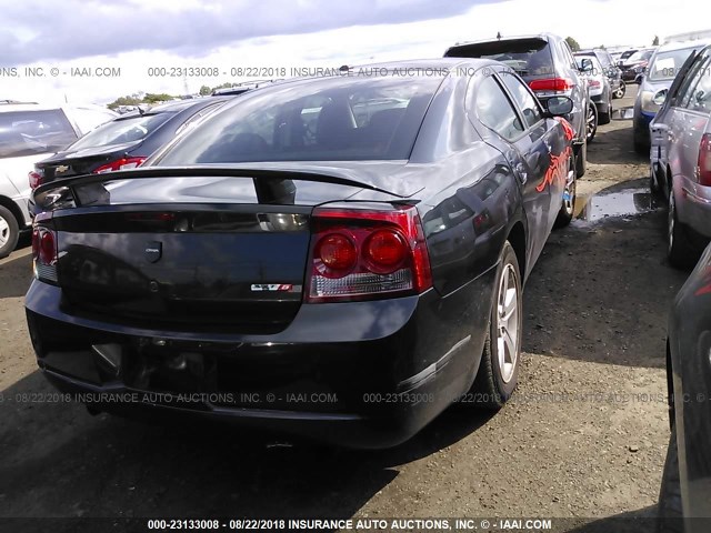 2B3LA33V09H589693 - 2009 DODGE CHARGER SXT BLACK photo 4