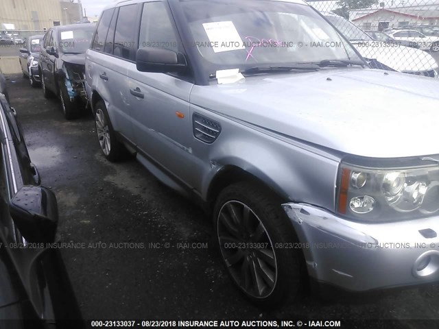 SALSH23446A925694 - 2006 LAND ROVER RANGE ROVER SPORT SUPERCHARGED GRAY photo 6