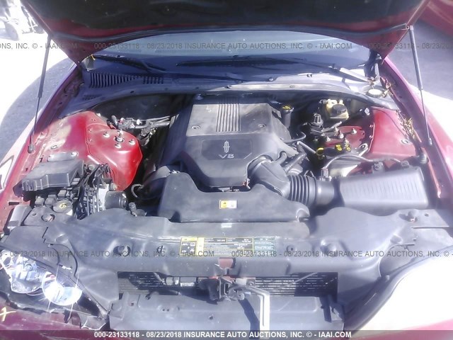 1LNHM87A05Y614670 - 2005 LINCOLN LS 栗色 照片 10