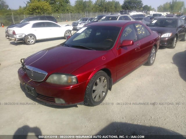 1LNHM87A05Y614670 - 2005 LINCOLN LS 栗色 照片 2