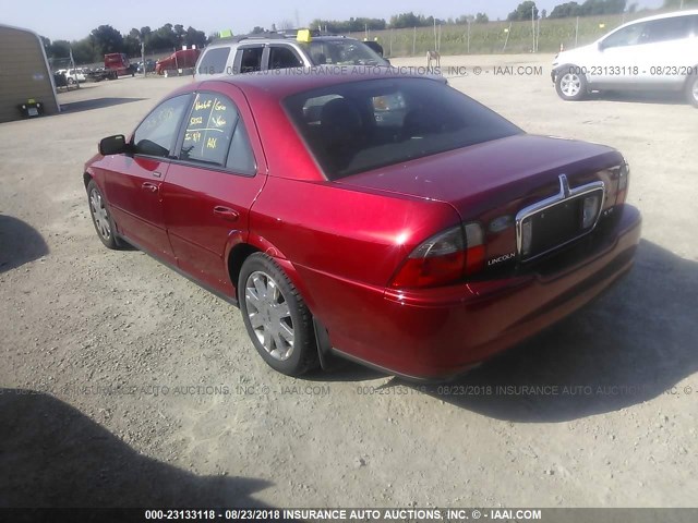 1LNHM87A05Y614670 - 2005 LINCOLN LS 栗色 照片 3
