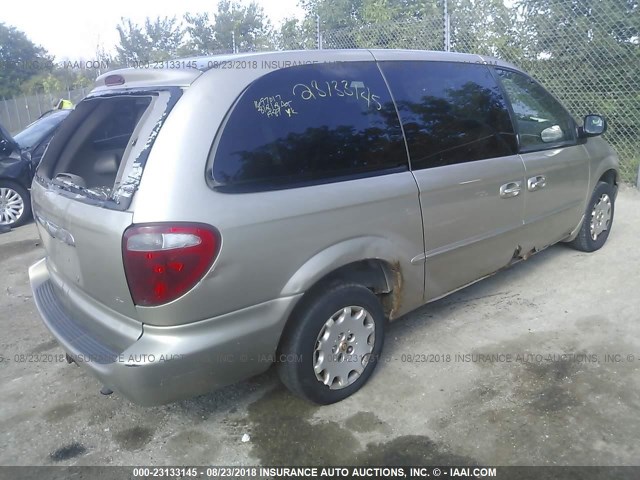 2C4GP343X2R583184 - 2002 CHRYSLER TOWN & COUNTRY EL BROWN photo 4