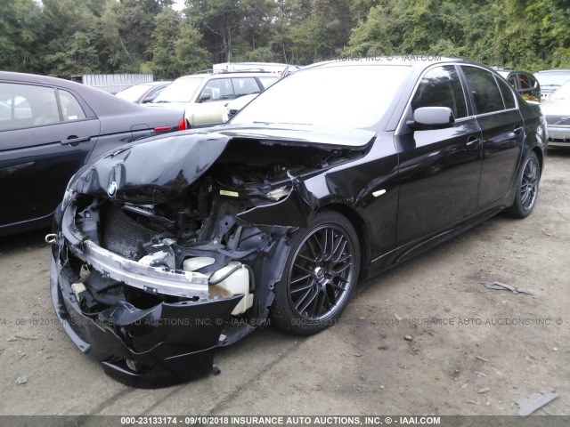 WBANF735X7CC34742 - 2007 BMW 530 XI BLACK photo 2