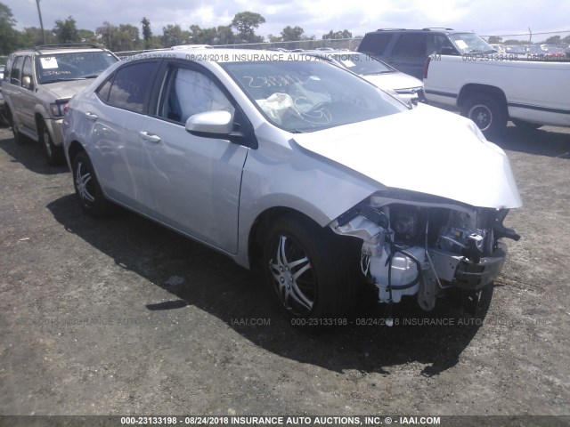 2T1BURHE2HC822866 - 2017 TOYOTA COROLLA L/LE/XLE/SE/XSE SILVER photo 1