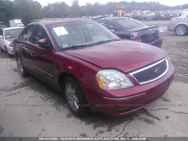 1FAFP24155G176177 - 2005 FORD FIVE HUNDRED SEL RED photo 1