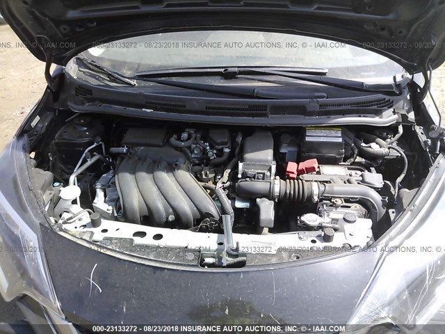 3N1CE2CP8HL358063 - 2017 NISSAN VERSA NOTE S/S PLUS/SV/SL/SR BLACK photo 10