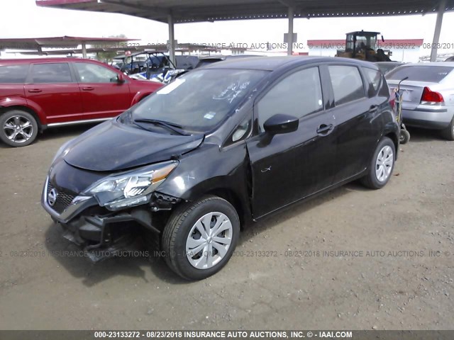 3N1CE2CP8HL358063 - 2017 NISSAN VERSA NOTE S/S PLUS/SV/SL/SR BLACK photo 2