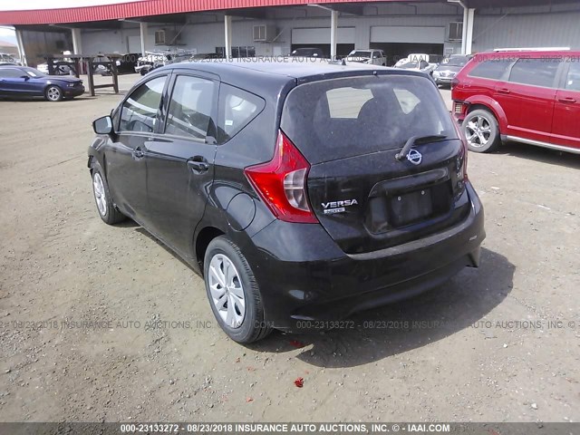 3N1CE2CP8HL358063 - 2017 NISSAN VERSA NOTE S/S PLUS/SV/SL/SR BLACK photo 3
