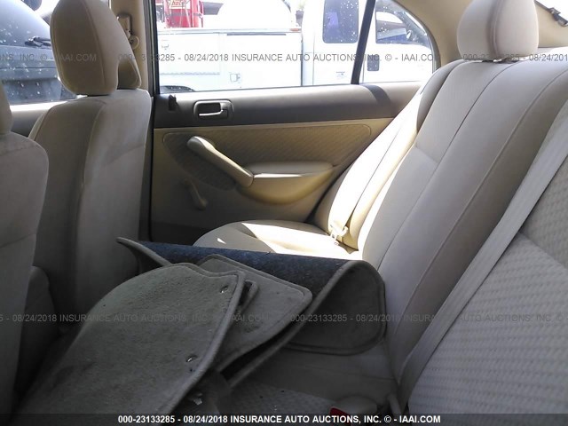 1HGES16314L014180 - 2004 HONDA CIVIC DX VP Yaşıl foto 8