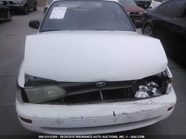 JT2AE09B0S0087663 - 1995 TOYOTA COROLLA LE/DX 白色 照片 6
