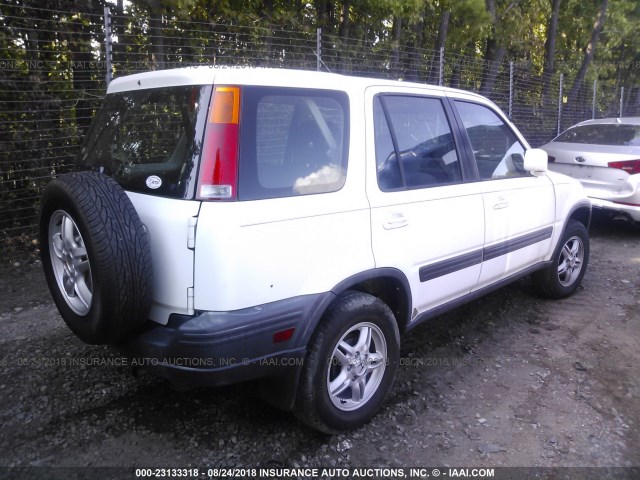 JHLRD1869YC053531 - 2000 HONDA CR-V EX WHITE photo 4