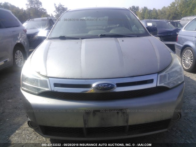 1FAHP33N68W102229 - 2008 FORD FOCUS SE/SEL/SES GRAY photo 6