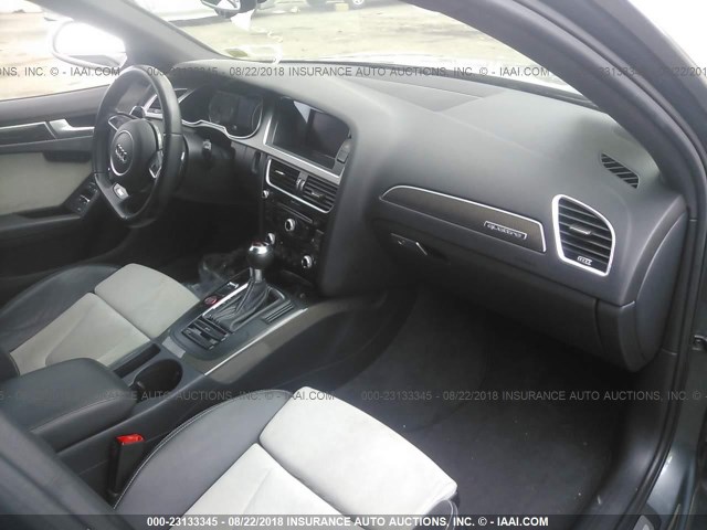 WAUBGAFL8EA072364 - 2014 AUDI S4 PREMIUM PLUS GRAY photo 5