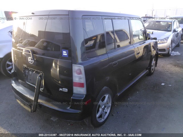 JTLKT324764069212 - 2006 TOYOTA SCION XB Сұр фото 4