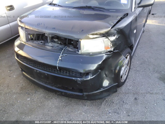 JTLKT324764069212 - 2006 TOYOTA SCION XB Сұр фото 6