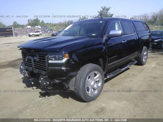 3GCUKSEC6HG152821 - 2017 CHEVROLET SILVERADO K1500 LTZ BLACK photo 2