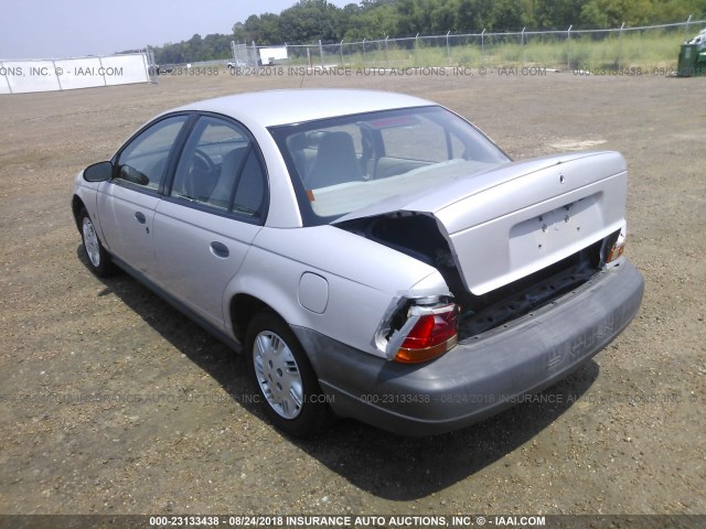 1G8ZH5285XZ345766 - 1999 SATURN SL1 SILVER photo 3