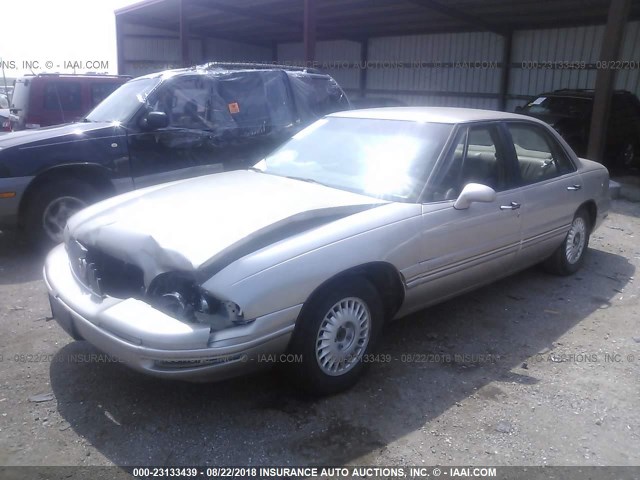 1G4HR52K4VH418635 - 1997 BUICK LESABRE LIMITED SILVER photo 2