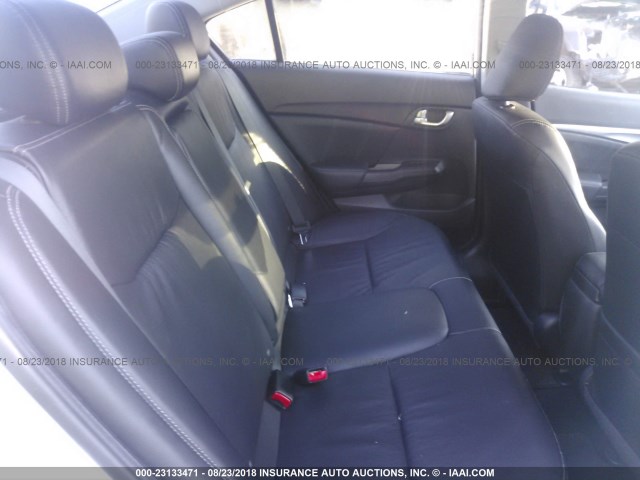 2HGFB2F92DH582983 - 2013 HONDA CIVIC EXL 银色 照片 8