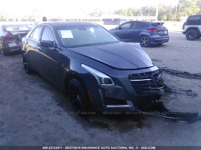1G6AX5SX9F0103338 - 2015 CADILLAC CTS LUXURY COLLECTION GRAY photo 1